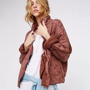 Free People quilted dolman Jacket